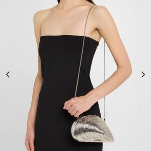 Simkhai Bridget Oyster Clutch